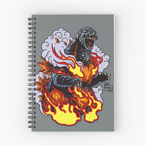 Item preview, Burning Godzilla designed and sold by SerhiyKrykun.