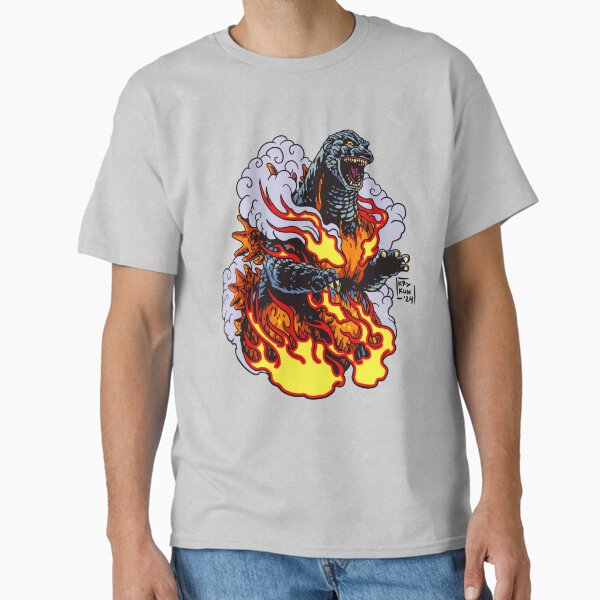Item preview, Burning Godzilla designed and sold by SerhiyKrykun.