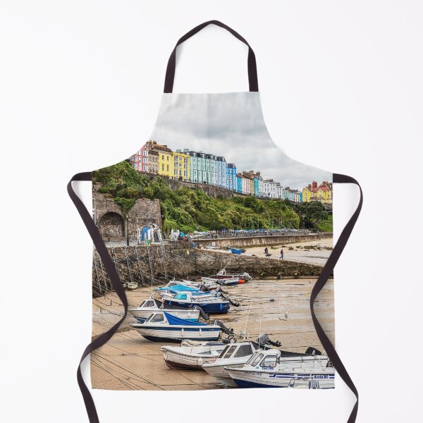 Item preview, Tenby Harbour Boats Waiting For The Tide, Pembrokeshire, Wales designed and sold by Paul Thompson Photography.