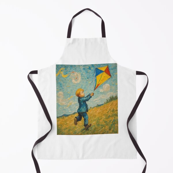Item preview, "Child Flying His Kite" designed and sold by Artisticanvas.