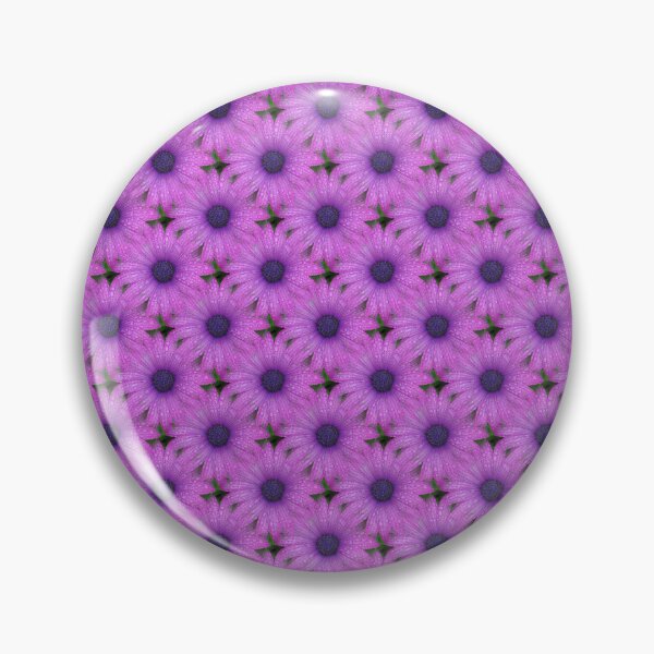 Item preview, Purple African Daisy with Raindrops Seamless Pattern designed and sold by taiche.