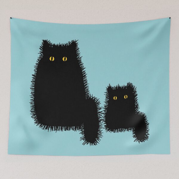 Item preview, black cats designed and sold by zzzozzo.