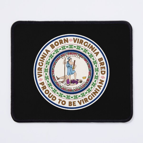 Item preview, Virginia Flag - Virginia Born, Virginia Bred - Proud to be Virginian designed and sold by patriotwardrobe.