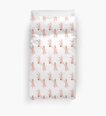 naked cartoon people Duvet Cover