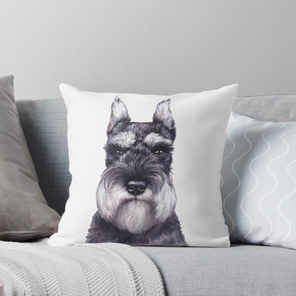 Artikelvorschau, Aquarell Zwergschnauzer entworfen und verkauft von LisaCreativeLab.