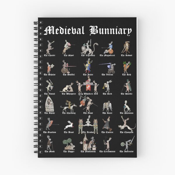 Item preview, Complete Medieval Bunniary (English) designed and sold by MargiKnights.