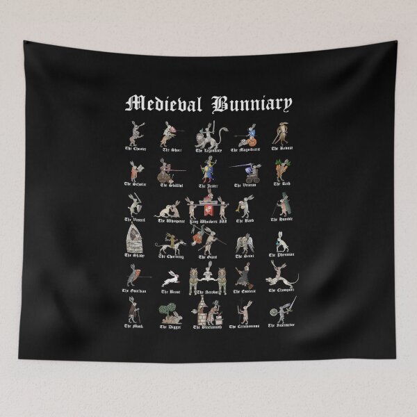 Item preview, Complete Medieval Bunniary (English) designed and sold by MargiKnights.