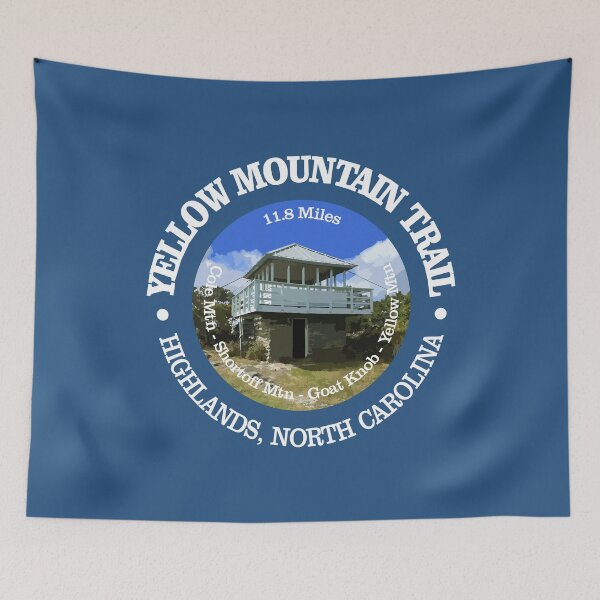 Item preview, Yellow Mountain Trail (rd) designed and sold by curranmorgan.