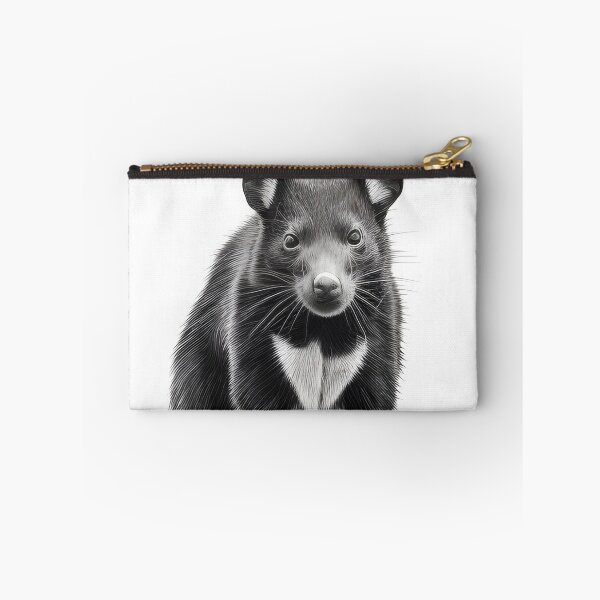 Item preview, Black and white Tasmanian devil pencil drawing designed and sold by Pencil-Art.
