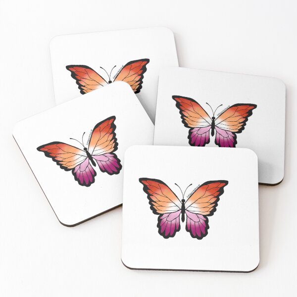 Item preview, Lesbian Pride Butterfly designed and sold by Toki's Workshop.