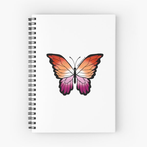 Item preview, Lesbian Pride Butterfly designed and sold by Toki's Workshop.