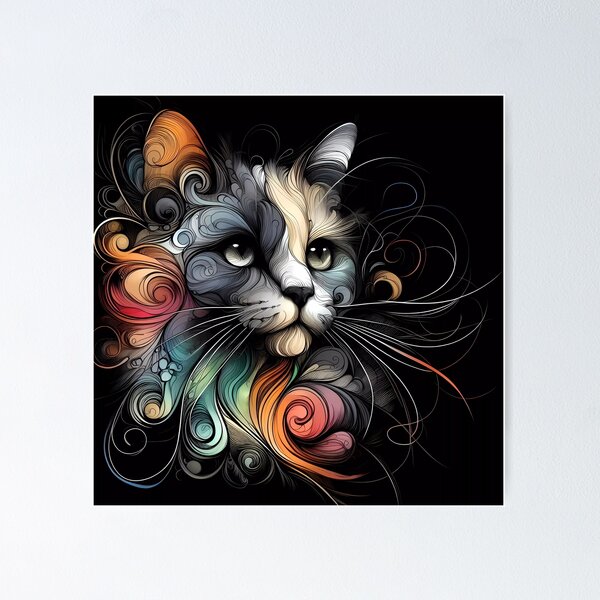 Item preview, Cats eye view.  designed and sold by ShazellArt.