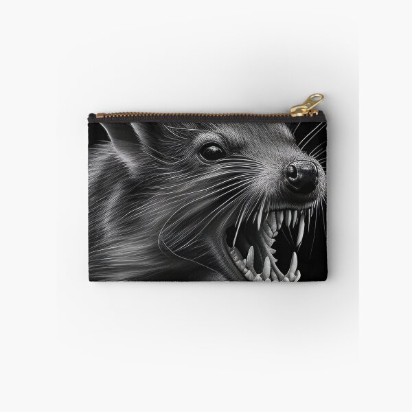 Item preview, Black and white Tasmanian devil pencil drawing designed and sold by Pencil-Art.