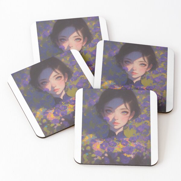 Item preview, Violet Reverie Portrait designed and sold by palmyst.