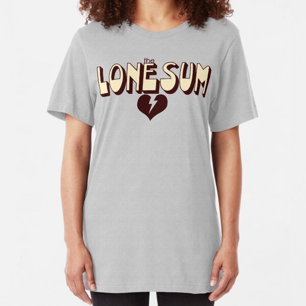 The Lone Sum - "Heartbreak" Slim Fit T-Shirt