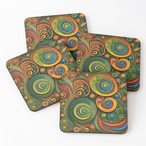 Item preview, Geometry Of Undersea Lives  designed and sold by Owl-o-the-wisp.