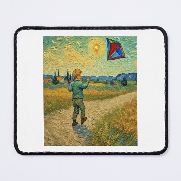 Item preview, "Child's Kite Soaring High" designed and sold by Artisticanvas.