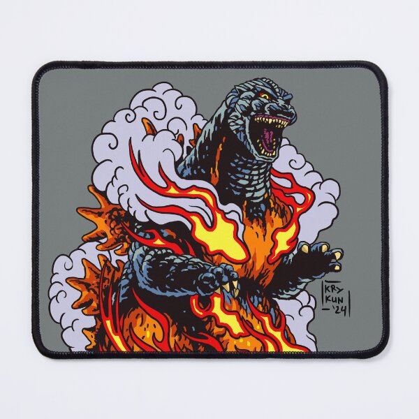Item preview, Burning Godzilla designed and sold by SerhiyKrykun.