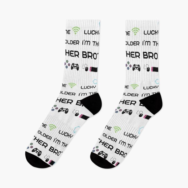 Item preview, Lucky Me I'm The Older Brother  Essential T-shirt designed and sold by MAGness.