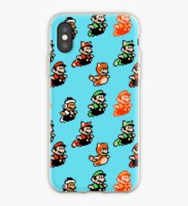 Super Mario Bros. 3 / Mario & Luigi / Fly iPhone Case