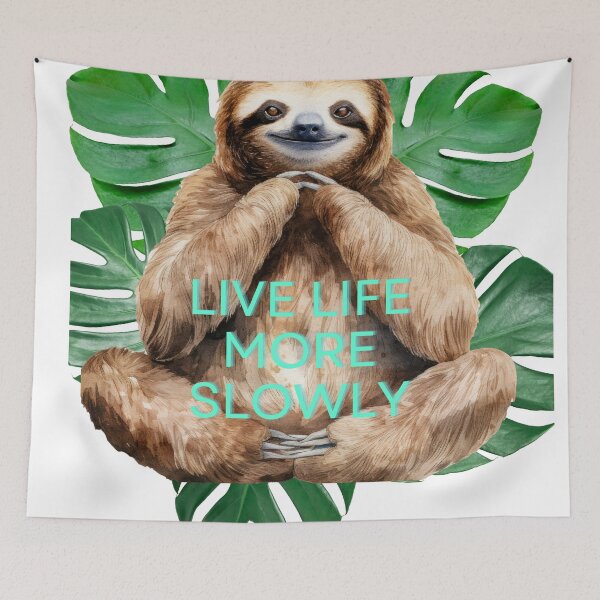 Item preview, Cute sloths, cute wildlife, natural beauty designed and sold by MissCirce1993.