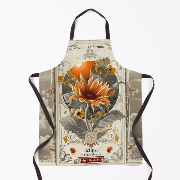 Item preview, 2024 Pennsylvania Eclipse: Floral Commemorative Artwork designed and sold by David Balzen.