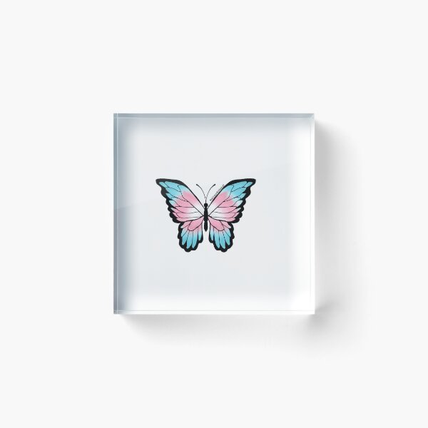 Item preview, Trans Pride Butterfly designed and sold by Toki's Workshop.