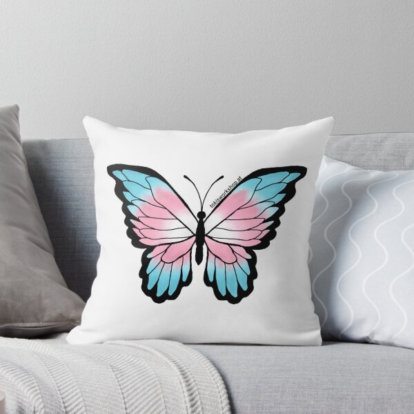 Item preview, Trans Pride Butterfly designed and sold by Toki's Workshop.