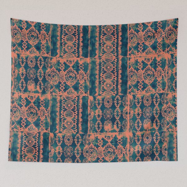 Item preview, Peach and Teal designed and sold by Daniel Watts.