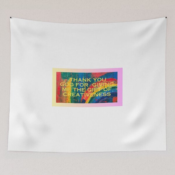 Item preview, Gracias Dios por darme el don de la creatividad. designed and sold by Xylersie.