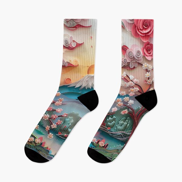 Item preview, Japanese Landscape Art designed and sold by nomiraclehere.