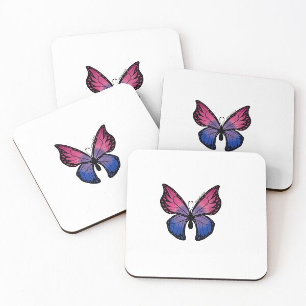 Item preview, Bisexual Pride Butterfly designed and sold by Toki's Workshop.