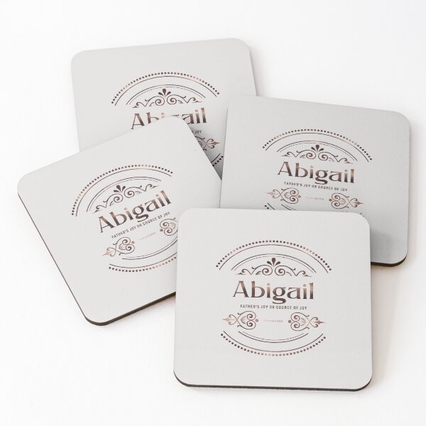 Item preview, Abigail | 1 Samuel 25 3 | Father's Joy Source of Joy | Christian Name with Biblical Meaning For Girl | Christian Name Collection designed and sold by Blessed Be Your Name.