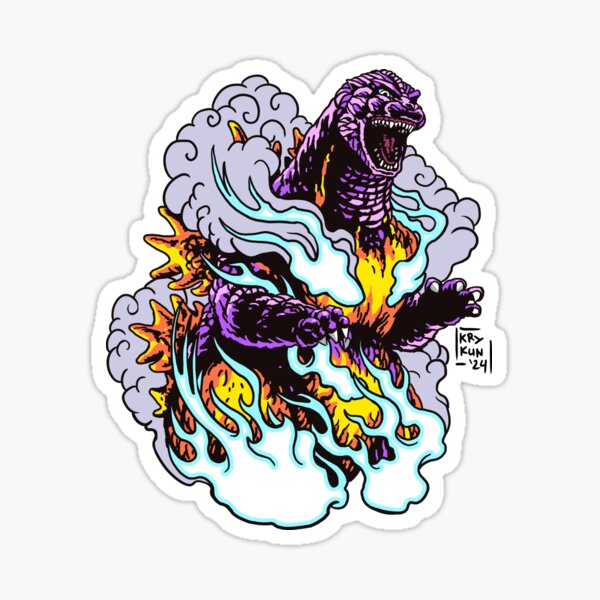Item preview, Burning Godzilla, Shin version designed and sold by SerhiyKrykun.