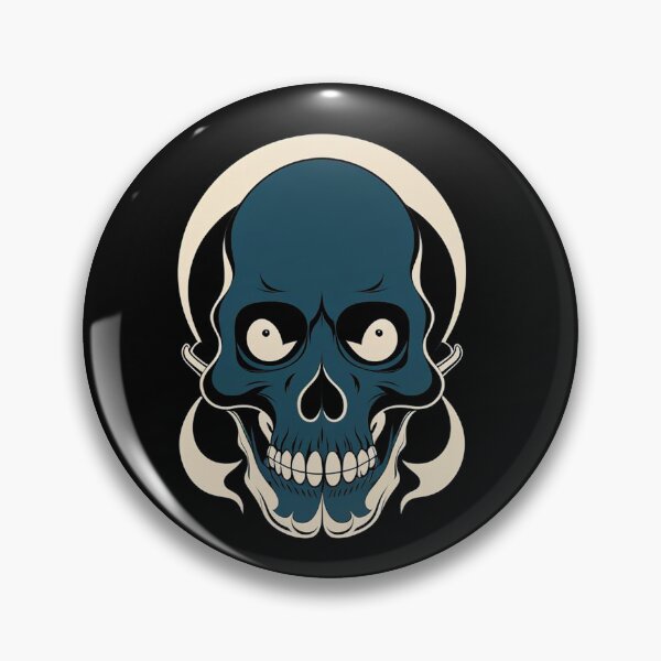 Item preview, blue skull designed and sold by LP-agent.