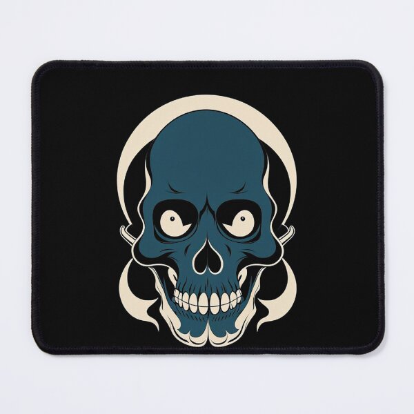 Item preview, blue skull designed and sold by LP-agent.