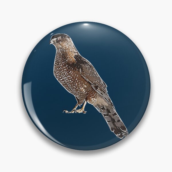 Item preview, Cooper's Hawk White Alternate Design  designed and sold by designsasstultd.