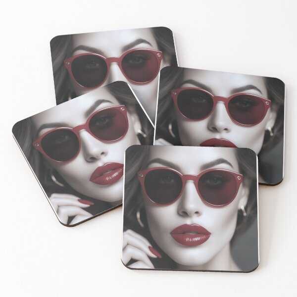 Item preview, Lady in sunglasses designed and sold by Shazzi shop.