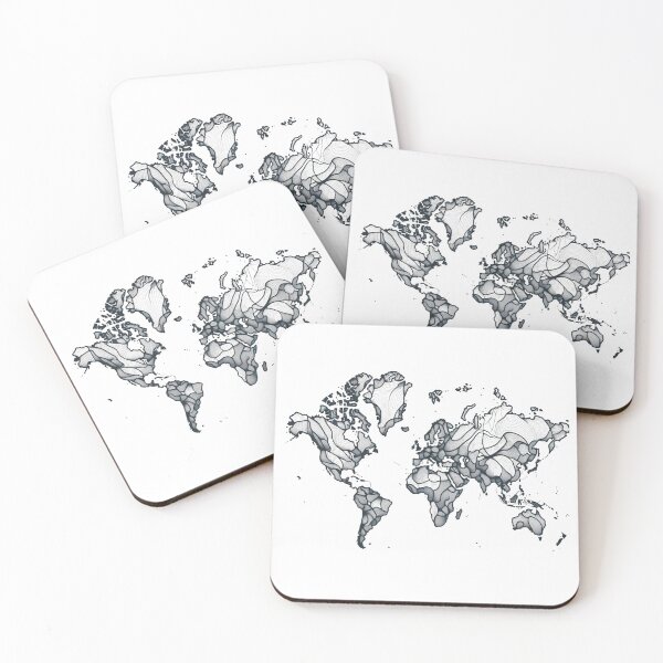 Item preview, World Map designed and sold by NPFj.
