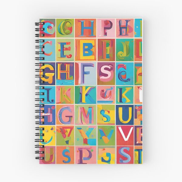 Item preview, Colorful Alphabets designed and sold by Creative-Tin.