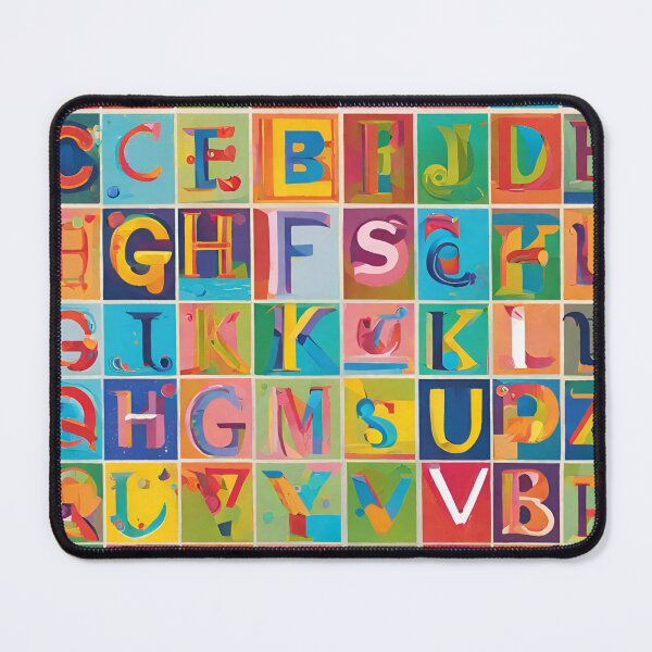 Item preview, Colorful Alphabets designed and sold by Creative-Tin.