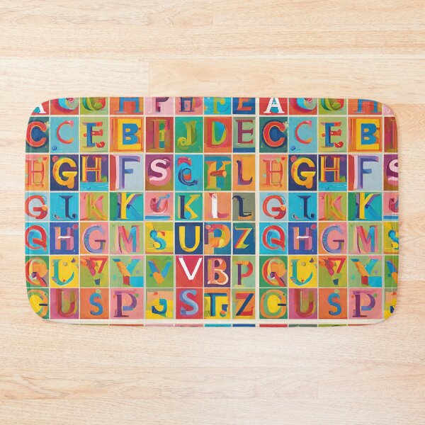 Item preview, Colorful Alphabets designed and sold by Creative-Tin.
