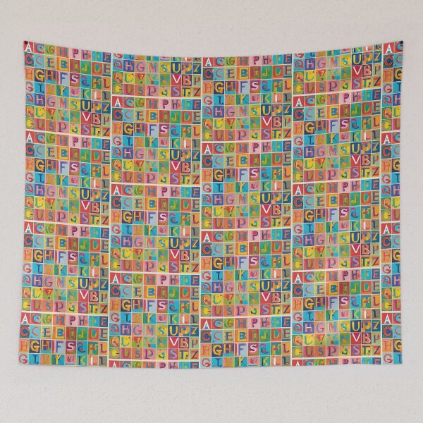 Item preview, Colorful Alphabets designed and sold by Creative-Tin.
