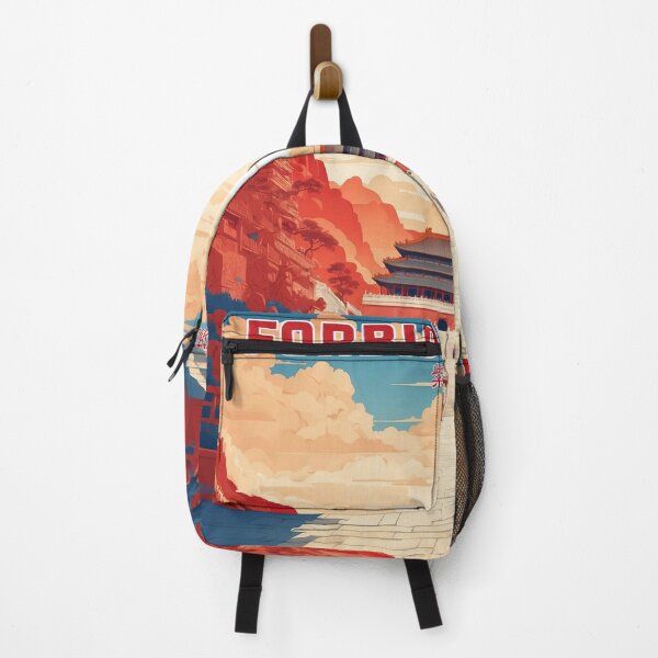 Item preview, The Forbidden City China Sunrise Vintage Travel Tourism designed and sold by TravelersGems.
