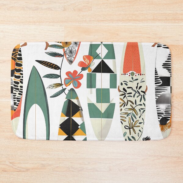 Item preview, Tropical Surfboard Paradise: Colorful and Patterned Surfboards Design - Ideal for Beach Lovers and Surf Enthusiasts designed and sold by David Balzen.