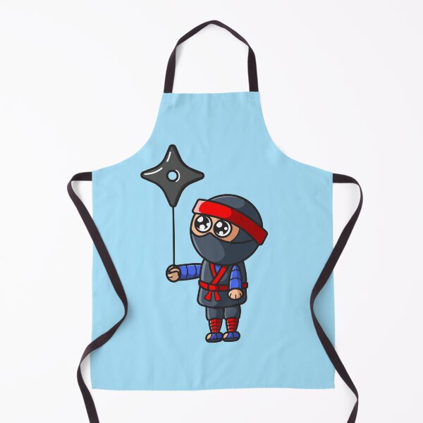 Item preview, Chibi Ninja Holding A Ninja Star Ballon designed and sold by Charcoalart.