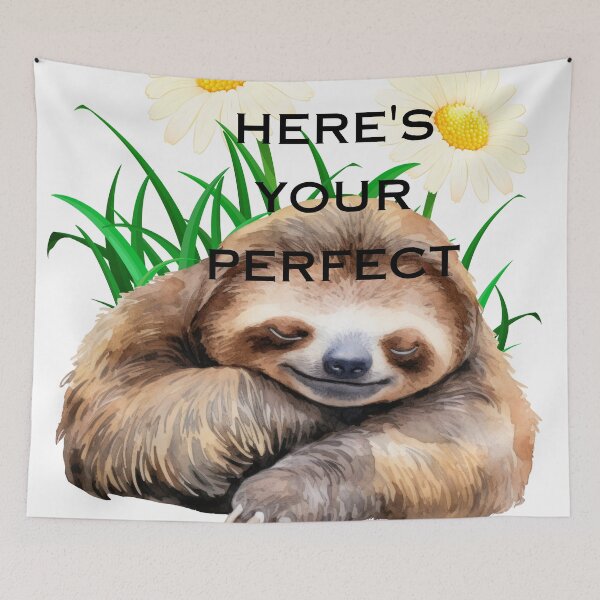 Item preview, Cute sloths, cute wildlife, natural beauty designed and sold by MissCirce1993.