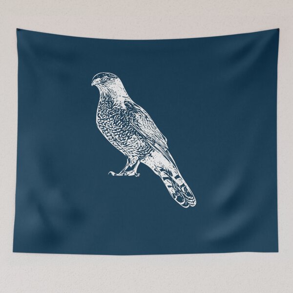 Item preview, Cooper's Hawk White Design  designed and sold by designsasstultd.