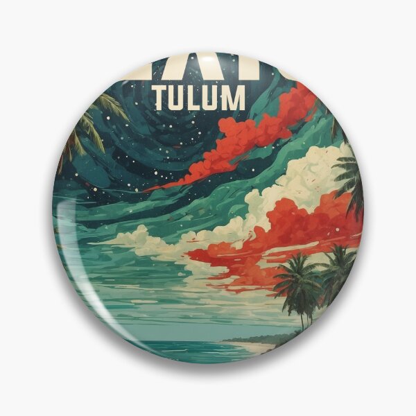 Artikelvorschau, Tulum Yucatan Mexiko Vintage Reisetourismus entworfen und verkauft von TravelersGems.