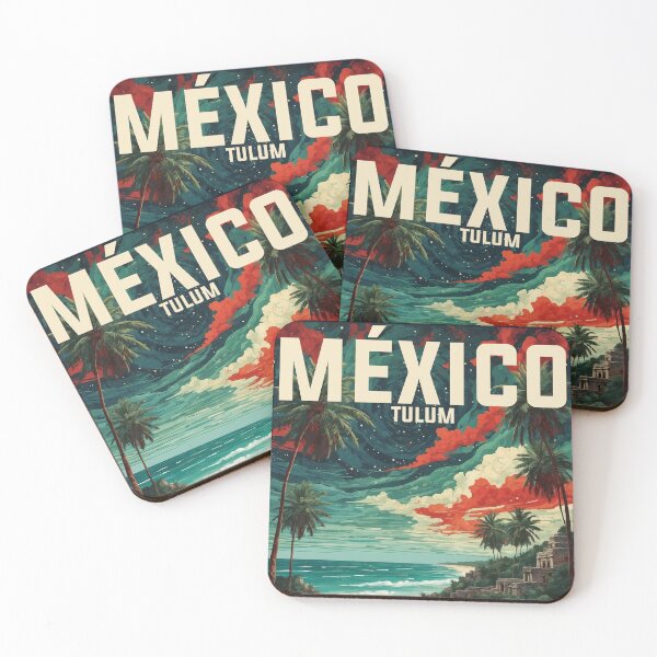 Item preview, Tulum Yucatan Mexico Vintage Travel Tourism designed and sold by TravelersGems.